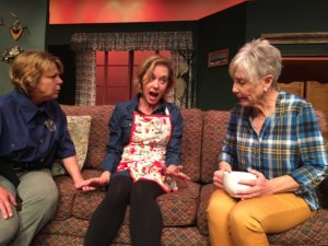 Krisi Pilkington Adams, Christina Julian and Patte Quinn in Farce of Habit