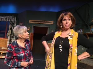 Patte Quinn and Rhonda Bowen in Farce of Habit